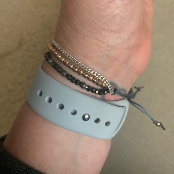 Stella and Dot bracelet multi color draw string - Picture 3 of 4